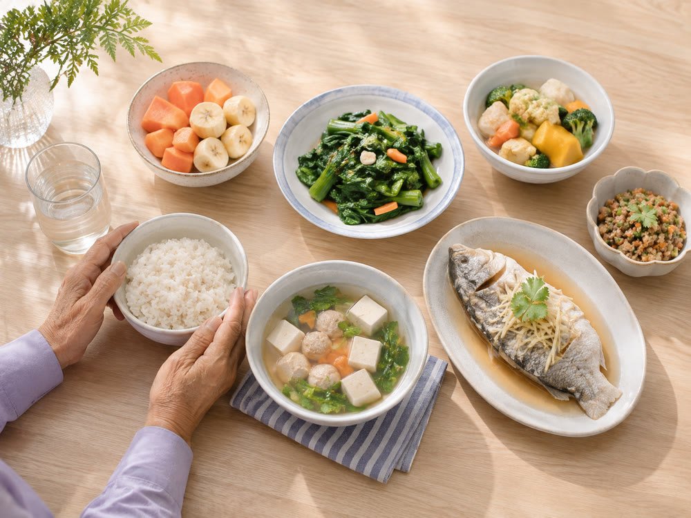 ภาพประกอบ: อาหารสำหรับผู้สูงอายุ กินอย่างไรให้ครบและอร่อย